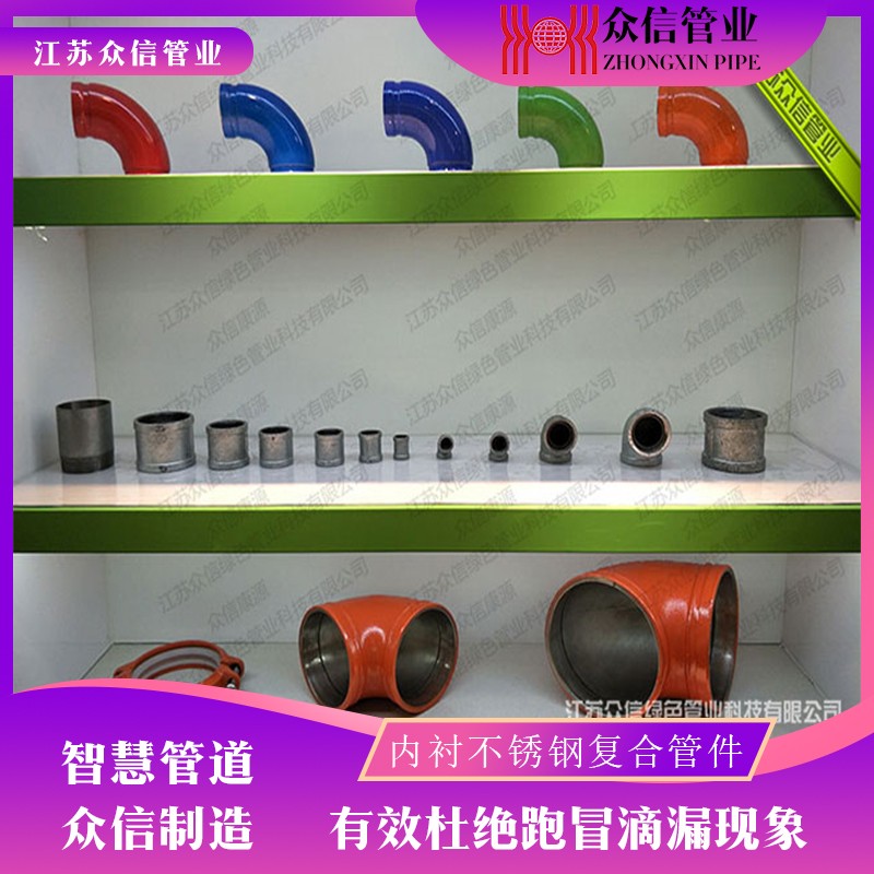 內(nèi)襯不銹鋼復合管連接配件